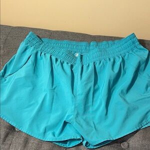 All in Motion Women's Athletic Shorts - Teal